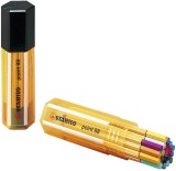 STABILO® Fineliner point 88® Etui - 20er Big point Box zufällig in einer der 3 Farben  - mit 20 verschiedenen Farben