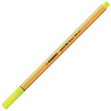 STABILO® Fineliner - point 88 - Neonfarbe, leuchtfarbengelb Fineliner neongelb 0,4 mm