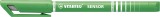 STABILO® Fineliner mit gefederter Spitze - SENSOR F - fein - Einzelstift - grün Fineliner grün