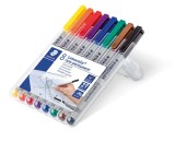 Staedtler® Feinschreiber Universalstift Lumocolor® - non-permanent, B, 8 Farben Staedtler® Box