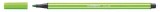 STABILO® Premium-Filzstift - Pen 68 - hellgrün Faserschreiber hellgrün ca. 1 mm Rundspitze
