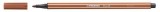 STABILO® Premium-Filzstift - Pen 68 - rötel Faserschreiber rötel ca. 1 mm Rundspitze