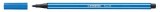STABILO® Premium-Filzstift - Pen 68 - dunkelblau Faserschreiber dunkelblau ca. 1 mm Rundspitze
