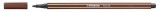 STABILO® Premium-Filzstift - Pen 68 - braun Faserschreiber braun ca. 1 mm Rundspitze