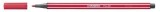 STABILO® Premium-Filzstift - Pen 68 - dunkelrot Faserschreiber dunkelrot ca. 1 mm Rundspitze