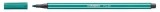 STABILO® Premium-Filzstift - Pen 68 - türkisblau Faserschreiber türkisblau ca. 1 mm Rundspitze