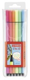 STABILO® Premium-Filzstift - Pen 68 - 6er Pack - 6 Neonfarben Faserschreiberetui 6 Farben sortiert