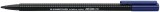 Staedtler® Fasermaler triplus® color 323 - ca. 1,0 mm, schwarz ergonomischer Dreikantschaft