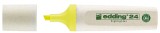 Edding 24 EcoLine Textmarker - nachfüllbar, gelb Textmarker gelb 2 - 5 mm Keilspitze