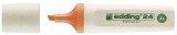 Edding 24 EcoLine Textmarker - nachfüllbar, orange Textmarker orange 2 - 5 mm Keilspitze