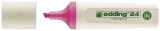 Edding 24 EcoLine Textmarker - nachfüllbar, rosa Textmarker rosa 2 - 5 mm Keilspitze