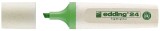 Edding 24 EcoLine Textmarker - nachfüllbar, hellgrün Textmarker hellgrün 2 - 5 mm Keilspitze
