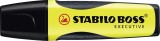 STABILO® Premium-Textmarker - BOSS EXECUTIVE - Einzelstift - gelb Textmarker gelb 2 + 5 mm