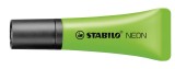 STABILO® Textmarker - NEON - Einzelstift - grün 4 Stunden Austrockenschutz Textmarker grün