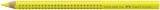 FABER-CASTELL TEXTLINER DRY 1148 - Trockentextliner, gelb Textmarker gelb Holz 5,4 mm 175 mm