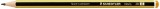 Staedtler® Noris® Bleistift 120 - 2B, gelb-schwarz besonders bruchfest Bleistift 2B gelb-schwarz