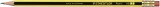 Staedtler® Noris® Bleistift 122 mit Radiertip, HB besonders bruchfest Bleistift HB gelb-schwarz