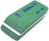 Pelikan® Radierer SP30 - 58 x 20 x 11 mm, grün für Bleistift und Flächenreinigung Radierer grün