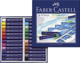 FaberCastell Creative Studio Ölpastellkreide, 24 Farben sortiert im Kartonetui Pastellkreide 10 mm