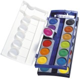 Pelikan® Deckfarbkasten 735K/24 - 24 Farben + 1 Deckweiß Farbkasten 24 Farben + 1 Deckweiß