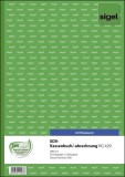 SIGEL EDV-Kassenbuch Steuerschiene 300 - A4, 1. und 2. Blatt bedruckt, 2 x 50 Blatt A4 2 x 50 Blatt