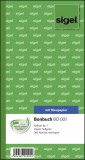 SIGEL Bonbuch - Kellner-Nr. 1 , 360 Abrisse, BL, hellgrün, 105x200 mm, 2 x 60 Blatt Bonbuch