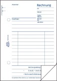Avery Zweckform® 706 Rechnung, DIN A6, vorgelocht, 2 x 50 Blatt, weiß Rechnungsbuch weiß 148,5 mm