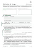 RNK Verlag Mietvertrag für Garagen, 4 Seiten, gefalzt auf DIN A4, 10 Stück Mietvertrag A4 gefalzt