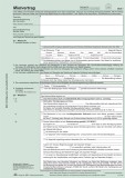 RNK Verlag Universal-Mietvertrag für Wohnungen - SD, 3 x 2 Blatt, DIN A4 selbstdurchschreibend A4