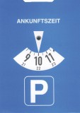 RNK Verlag Parkscheibe nach StVO - 10 x 15 cm, Karton Parkscheibe 110 x 150 mm Karton