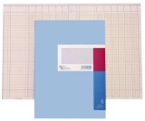 König & Ebhardt Spaltenbuch Kopfleisten-Ausführung - A4, 6 Spalten, 40 Blatt, Schema über 1 Seite