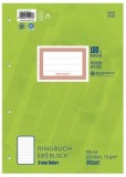 Ursus Basic Ringbuchblock - A4, 100 Blatt, 70 g/qm, liniert Ringbuchblock A4 liniert 70 g/qm