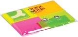 Q-Connect® Haftnotizen Quick Notes - Brilliantfarben, 38 x 51 mm Haftnotiz 38 mm 51 mm 4 x 50 Blatt