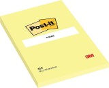 Post-it® Haftnotizen - 102 x 152 mm, gelb, 100 Blatt Haftnotiz gelb 102 mm 152 mm 100 Blatt Papier
