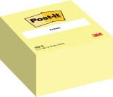 Post-it® Haftnotiz-Würfel - 76 x 76 mm, gelb Haftnotizklotz gelb 76 mm 76 mm 450 Blatt