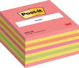 Post-it® Haftnotiz-Würfel - 76 x 76 mm, neonpink Haftnotizklotz neonpink 76 mm 76 mm 450 Blatt