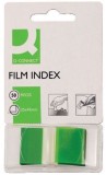 Q-Connect® Index - 25 x 45 mm, grün, 50 Streifen Index Marker 25 mm 45 mm grün 50 Streifen