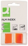 Q-Connect® Index - 25 x 45 mm, orange, 50 Streifen Index Marker 25 mm 45 mm orange 50 Streifen