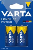 Varta Batterien LONGLIFE Power - Baby/LR14/C, 1,5 V Batterie Baby/LR14/C 1,5 Volt Alkali-Mangan