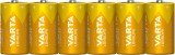Varta Batterien LONGLIFE - Baby/LR14/C, 1,5 V, 6er Pack Batterie Baby/LR14/C 1,5 Volt Alkaline 26 mm