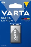 Varta Batterien Ultra Lithium - E-Block, 9 V Batterie E-Block/6LR61 9 Volt Lithium 1200 mAh 17,5 mm