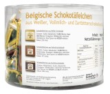 Hellma Belgische Schokotäfelchen Schokolade ca. 165 Portionen à 4,5 g ca. 750 g