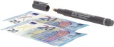 Safescan® 30 Falschgeld-Stift  im Blister eignet sich für den Test aller Währungen blau/grau
