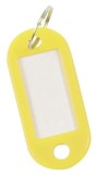 Q-Connect® Schlüsselanhänger - gelb, 10 Stück Schlüsselanhänger gelb 10 Stück