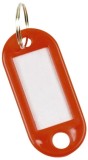 Q-Connect® Schlüsselanhänger - rot, 10 Stück Schlüsselanhänger rot 10 Stück