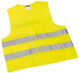 Leina-Werke Pannen-Warnwesten - Klettverschluß - gelb Warnweste fluoreszierendes Gelb universal