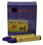 Stockmar Wachsmalstifte - ultramin - 12 Stifte Wachsmalstifte ultramin 12 Stück 83 mm 12 mm