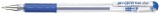 Pentel® Gel-Tintenroller Hybrid - 0,3 mm, blau gummierter Komfort-Griffzone Gelschreiber blau KF6