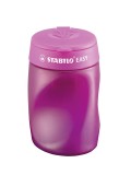 STABILO® Ergonomischer Dosen-Spitzer für Rechtshänder - EASYsharpener - 3 in 1 - pink pink