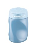 STABILO® Ergonomischer Dosen-Spitzer für Linkshänder - EASYsharpener - 3 in 1 - blau Dosenspitzer